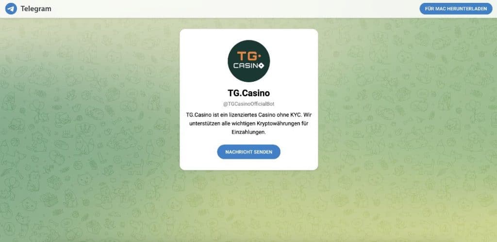 TG.Casino Telegram